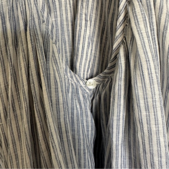 Another Tomorrow LINEN HALTER DRESS - Picture 8 of 10